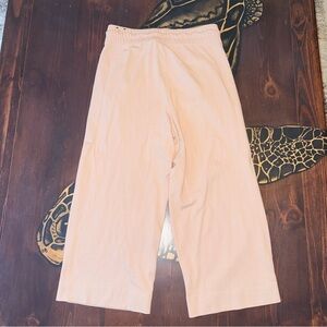 Nike Lightweight Pink/peach Wide Leg Capris for Stylish Versatility